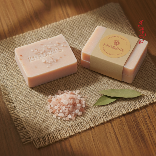 KHADEM'S Organic Pink Salt Soap