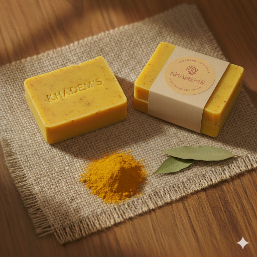 KHADEM'S Organic Turmeric Soap