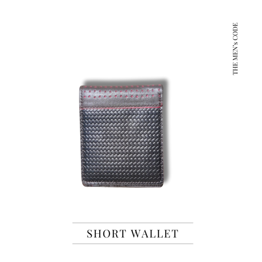 Short Leather Wallet For Men
